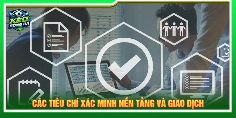 Các tiêu chí xác minh nền tảng và giao dịch