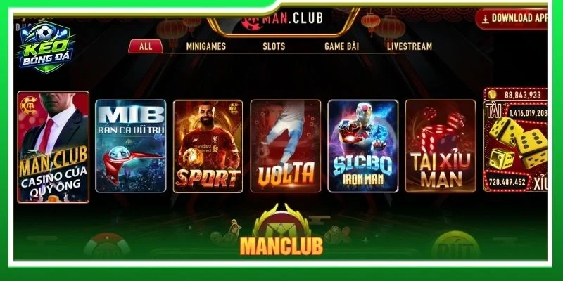 MANCLUB: Khám Phá Nền Tảng Giải Trí Trực Tuyến 2026